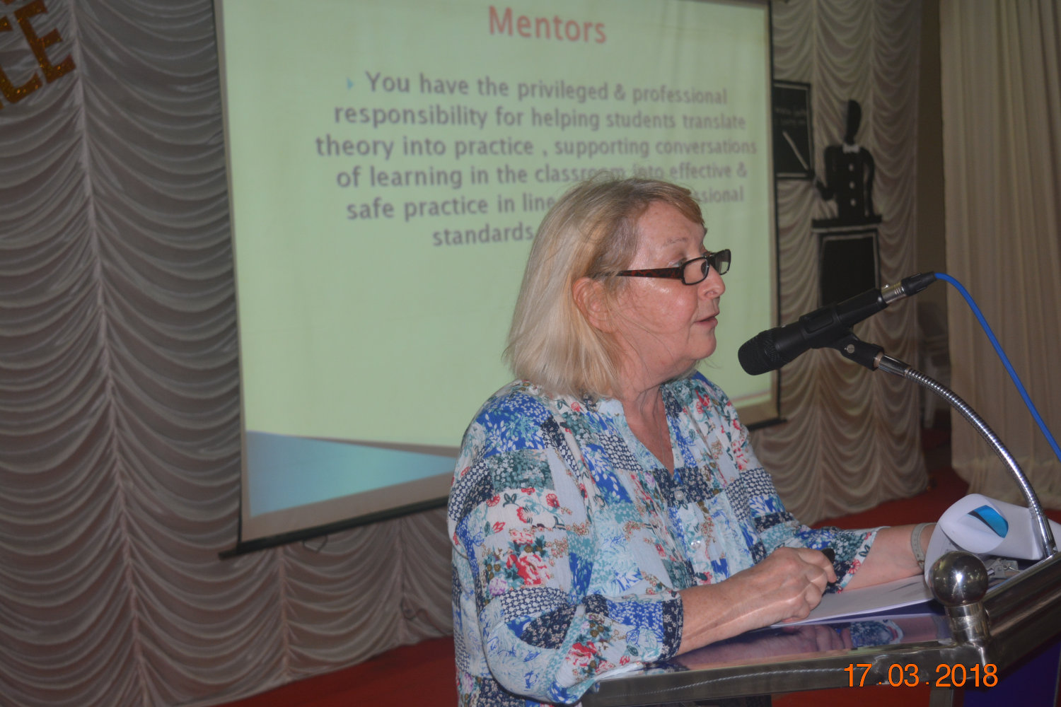 Resource person in international conference