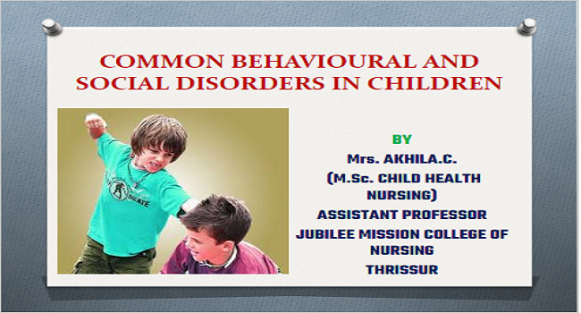 BehaviouralDisorders