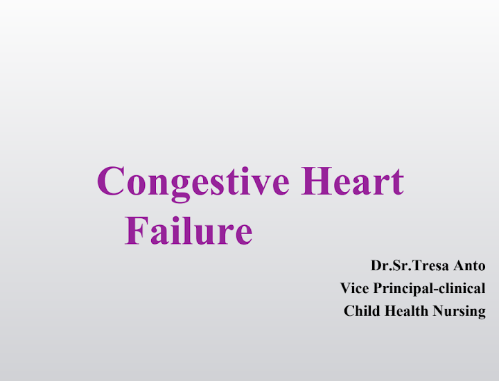 Congestive Heart Failure