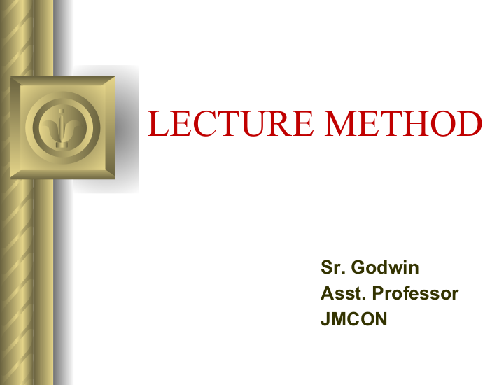 Lecture Method